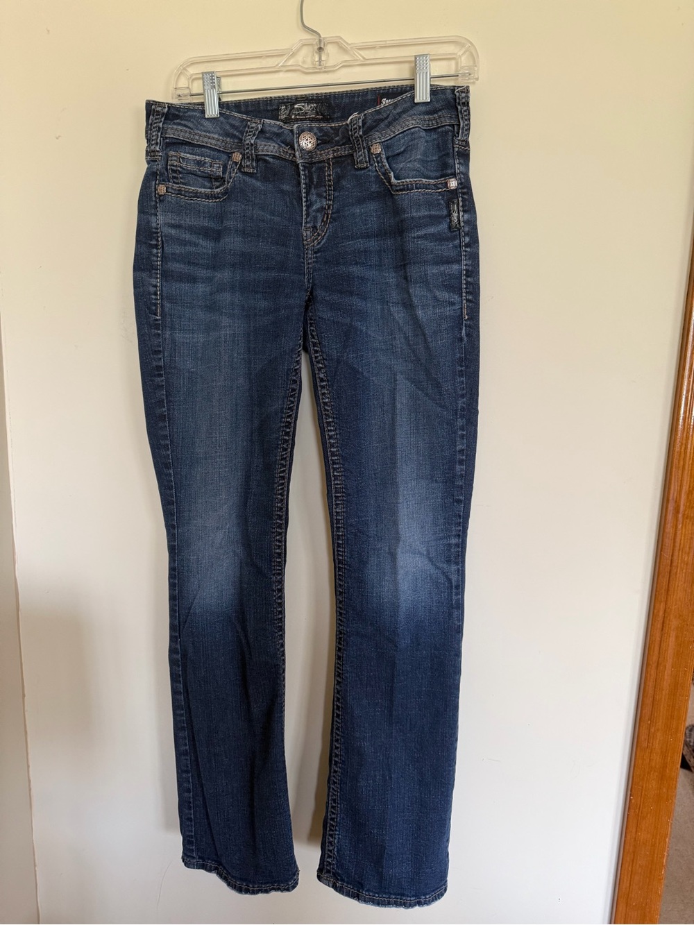 Silver Jeans Women's Dark Indigo Bootcut Jeans